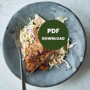 Kostplan til 4 uger